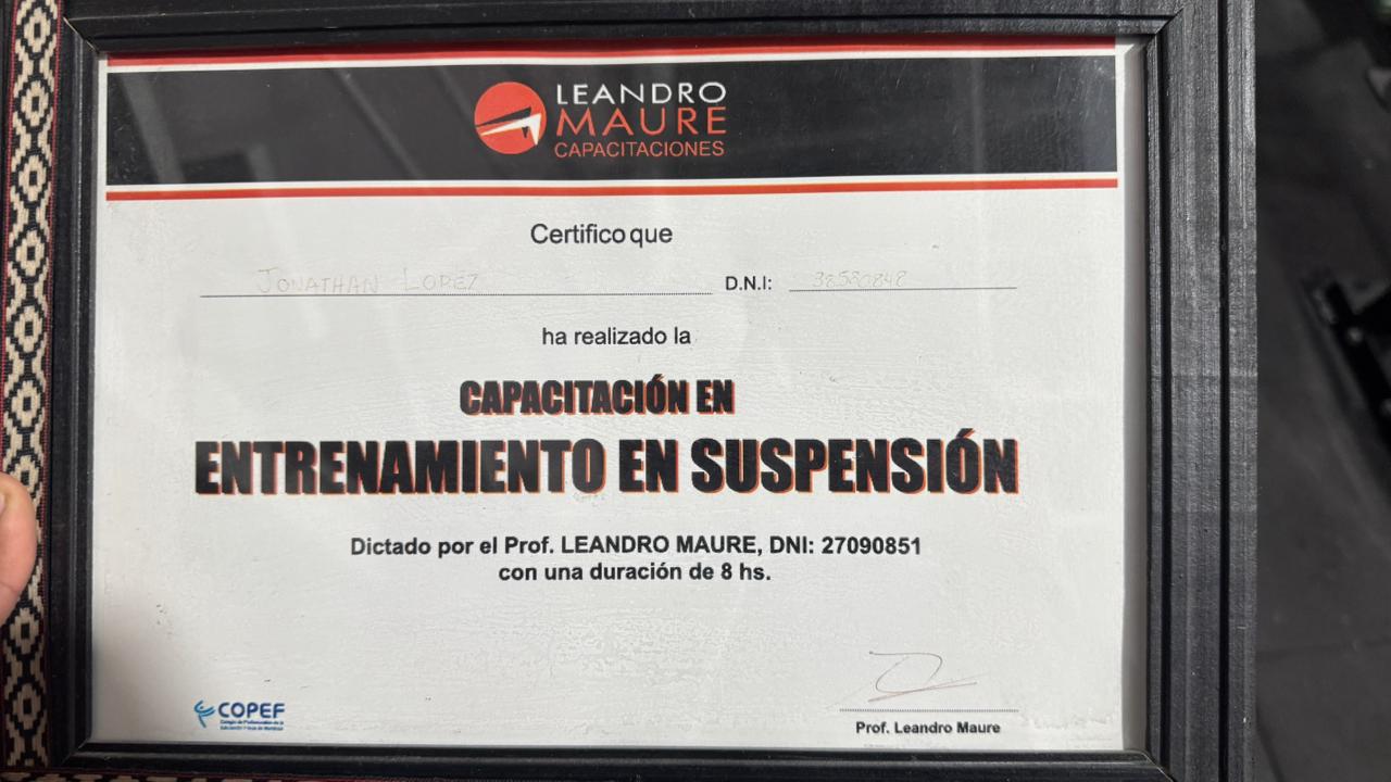 Capacitación Caverna Gym